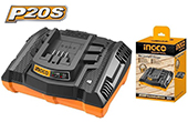 Pin sạc INGCO | Đế sạc pin nhanh 20V INGCO FCLI2003