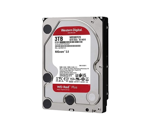 Ổ cứng HDD 3TB Western Red Plus WD30EFZX