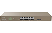 Thiết bị mạng IP-COM | 16-Port Gigabit Ethernet + 2-Port 1000Base-X SFP Managed PoE Switch IP-COM G3318P-16-250W