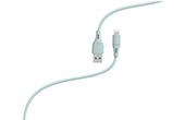 Đầu sạc-Cáp sạc HOLATRAVEL | Cáp sạc nhanh và truyền dữ liệu USB-A HOLATRAVEL Cable L2L Xanh