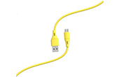 Đầu sạc-Cáp sạc HOLATRAVEL | Cáp sạc nhanh và truyền dữ liệu USB-A to Micro USB HOLATRAVEL Cable L2M Vàng