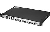 Media Converter HDTEC | Bộ chuyển đổi Quang HDTEC Ethernet Converter 16P SFP + 2 RJ45 1G