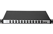 Media Converter HDTEC | Bộ chuyển đổi Quang HDTEC Ethernet Converter 24P SFP + 2 RJ45 1G