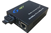 Switch PoE G-NET | 1-Port 10/100M PoE Switch G-NET G-PMC-1FX1TP-SC20SA/B