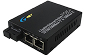 Switch PoE G-NET | 2-Port 10/100/1000Base-TX PoE Switch G-NET G-PES-1GX2GP-SFP