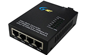 Thiết bị mạng G-NET | 4-port 10/100Base-TX Ethernet Switch G-NET G-UES-1FX4TX-SC20