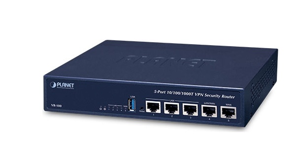 5-Port 10/100/1000T VPN Security Router PLANET VR-100 - Chính Hãng, Giá ...