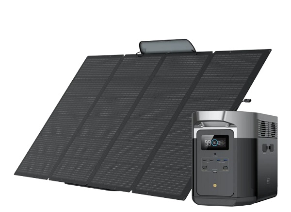 Bộ trạm sạc di động EcoFlow Delta Max 2000+400W Solar Panel Combo Bộ trạm sạc di động EcoFlow Delta Max 2000+400W Solar Panel Combo