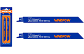 Bộ 2 lưỡi cưa kiếm (cưa kim loại) 225mm WADFOW WJT1122BF