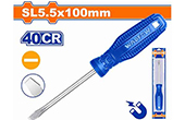 Công cụ đồ nghề WADFOW | Tua vít dẹp SL5.5x100mm WADFOW WSD3954