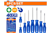 Bộ 8 tua vít dẹp và bake WADFOW WSS2408