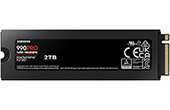 Ổ cứng SSD SAMSUNG | Ổ cứng SSD 990 PRO Heatsink PCIe 4.0 NVMe 2TB SAMSUNG MZ-V9P2T0CW