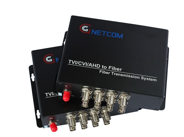 Bộ chuyển đổi Video quang 8 kênh GNETCOM HL-8V-20T/R 1960P Bộ chuyển đổi Video quang 8 kênh GNETCOM HL-8V-20T/R 1960P