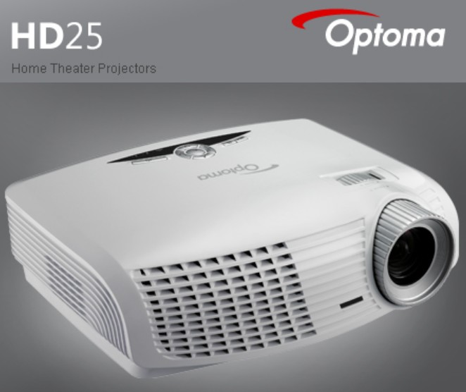 Máy chiếu Full HD-Full 3D HOME THEATER OPTOMA HD25