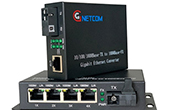 Media Converter GNETCOM | Bộ chuyển đổi quang điện 10/100Mbps GNETCOM GNC-2111S/GNC-2114S