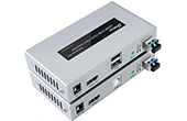 HDMI Fiber Converter DTECH | Bộ kéo dài HDMI quang DTECH DT-7059 + USB