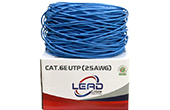 Cáp mạng LEAD CABLE | Cáp mạng Cat6E UTP 25AWG PVC LEAD CABLE CAT.6EUTP25AWG