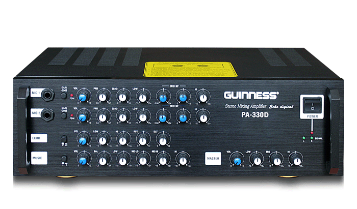 Stereo Mixing Amplifier GUINNESS PA-330D
