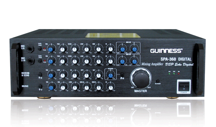 Stereo Mixing Amplifier GUINNESS SPA-360 DIGITAL
