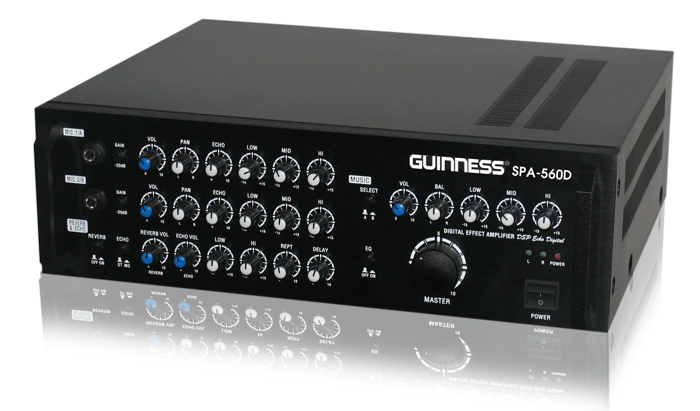 Stereo Mixing Amplifier GUINNESS SPA-560D Stereo Mixing Amplifier GUINNESS SPA-560D