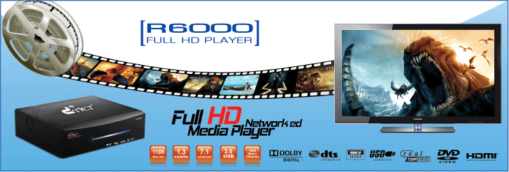 Đầu phát phim Full HD DNET R-6000 Đầu phát phim Full HD DNET R-6000
