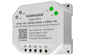 Thiết bị thông minh KAWA | Công tắc Wifi thông minh 1 kênh KAWA SK01H