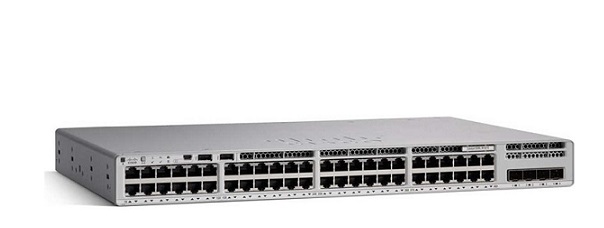 48-port Gigabit Ethernet PoE Switch Cisco C9300L-48PF-4G-E