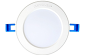 Đèn LED KAWALED | Đèn Led âm trần đúc nguyên khối 9W có nút gạt đổi màu KAWALED DL90-9W-3CM