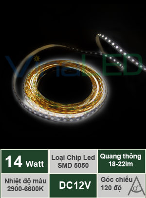 Đèn LED dây 14W VinaLED FSB-5050-IP33-L60  