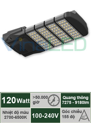 Đèn đường LED 120W VinaLED ST-B120H