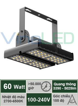 Đèn LED đa năng 60W VinaLED TN-A60H