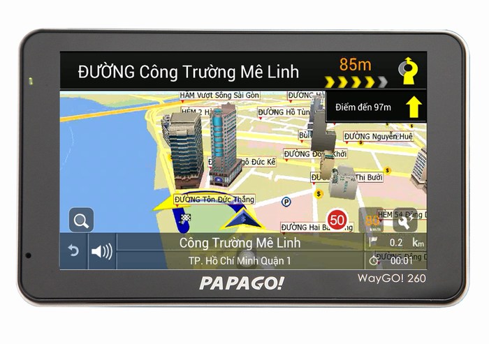 Máy định vị GPS dẫn đường PAPAGO WayGo! 260