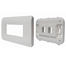 Mặt nạ 2 port Dintek Wallplate (1303-11031)