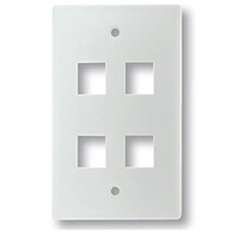 Mặt nạ 4 port Dintek Wallplate (1303-11022)