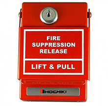 Nút kích hoạt xả khí bằng tay HOCHIKI HPS-DAK-SR