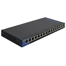 16-Port GE Business Desktop Switch LINKSYS LGS116P