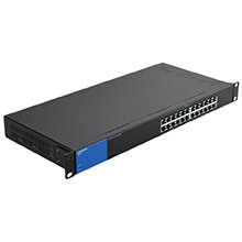 24-Port GE Business Desktop Switch LINKSYS LGS124P