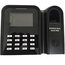 Máy chấm công vân tay và thẻ cảm ứng RONALD JACK X628 PRO