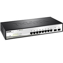 8-port Gigabit Smart Switch D-LINK DGS-1210-10