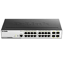 16-port Gigabit Managed Switch D-Link DGS-3000-20L