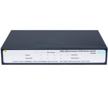 HPE 1420 OfficeConnect 5-port GE PoE+ Switch JH328A