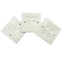 2-port Faceplate British Mode LS