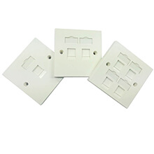 3-port Faceplate AUS Mode LS (LS-FP-AUS-H-3)