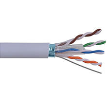 Cáp mạng VCOM Cat5E FTP vỏ PVC thùng 305m (L524003)