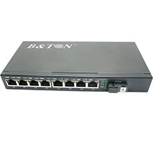 Chuyển đổi Quang-Điện Media Converter Unmanaged Fiber Switch BTON BT-918SM-20