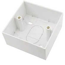 1-Port Back Box VIVANCO VCB121