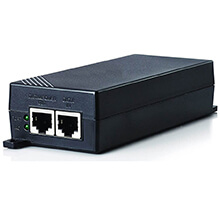 10/100/1000Mbps PoE Injector 48-52VDC HDTEC