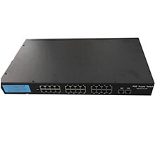 24-Port 10/100/1000Mbps PoE Switch HDTEC