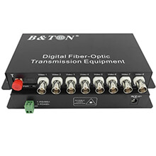 Chuyển đổi Quang-điện Video 8 kênh Converter BTON BT-8VF-T/RS