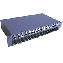 Khung giá 16 khe cắm Media Converter WINTOP YT-81/6-2A